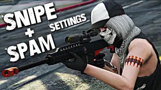BEST heavy sniper DRAGSCOPE settings | GTA Online
