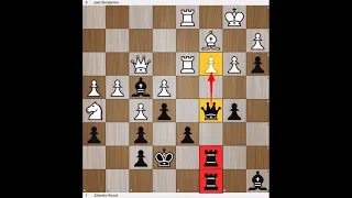 Benjamin vs Kozul 1997 | Best Chess Checkmating Combination - 22