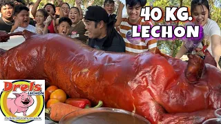 40 KG. DREL’S LECHON SUPER SA LUTONG MUKBANG! GAME NA PINOY MUKBANG