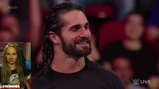 WWE Raw 4/30/18 Seth Rollins doesn't want to be like Brock Lesnar