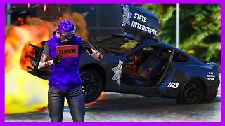 HACKER PHONES TROLLS PD in GTA 5 RP!