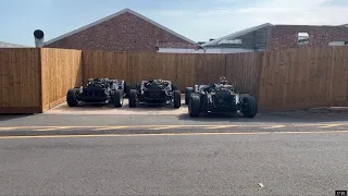 My Morgan Plus Six, in production. Morgan Works Malvern