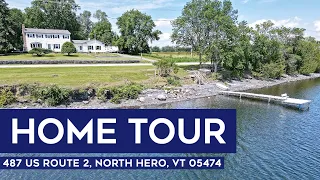 Vermont Home Tour: Stunning Lakefront Property in North Hero, VT on Lake Champlain