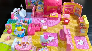 20 Minutes Satisfying with Unboxing Sanrio Hello Kitty House Set | ASMR ( no music)