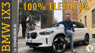 La Tecnologia di BMW iX3 100% elettrica