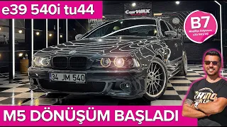 MODİFİYE EDİYORUM | BMW e39 540i - BMW e39 M5 DÖNÜŞÜM BAŞLADI