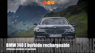 BMW Série 7 740e hybride rechargeable : peut-elle rattraper Tesla ? - Essai