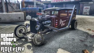 Gta 5 RedlineRP - "1930 Ford Tudor Hot Rod Project Car" - Ep. 555 - CV