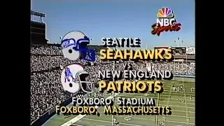 1990 Week 5 - Seattle Seahawks at New England Patriots