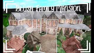 Bloxburg | Blush Family Mansion | No Large Plot | Speed Build | 604k