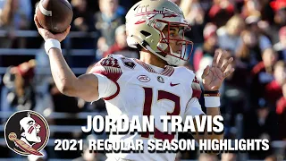 Jordan Travis 2021 Regular Season Highlights | Florida State QB