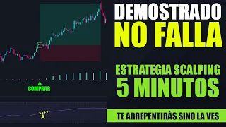 🤑INCREIBLE ESTRATEGIA de TRADING SCALPING SENCILLA DEMUESTRA ser RENTABLE PARA NOVATOS