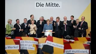 Angela Merkel zum Wahlergebnis im Konrad-Adenauer-Haus