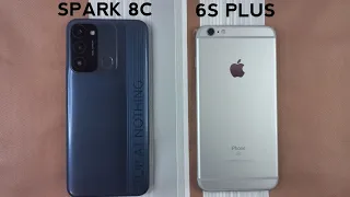 Tecno Spark 8C Vs Iphone 6S Plus | SPEED TEST