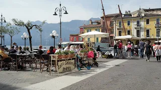 Malcesine, Italy. April 2024 - WALKING TOUR 4K60