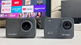 AKASO V50 X vs AKASO V50 PRO - Head to Head Camera Comparison