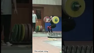 17 years old boy doing 119kg snatch and 142 kg C&J |SATHISH SIVALINGAM WEIGHTLIFTING ACADEMY