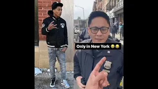 Chicago Rapper Famouss Richard "On King David" Trolls New York City Police Officers