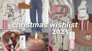 christmas wishlist 2023 | makeup, clothes, swifties, essentials