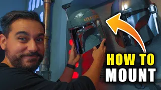 How I Display My Star Wars Helmets! Works for Hasbro, EFX, and Custom