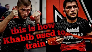 Khabib nurmagomedov training routine - the secret behind his unique power