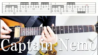 Captain Nemo / Michael Schenker　ギター　タブ譜　弾いてみた　大隈秀徳　Hide Okuma　Guitar　tab　くまT　レインボーミュージック