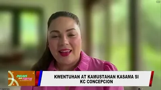 Reaksyon ni KC sa reunion concert ng mga magulang