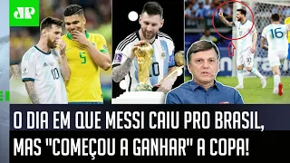 "TUDO COMEÇOU NAQUELE DIA! Foi a 1ª VEZ que o Messi..." Mauro Cezar EXPLICA Argentina CAMPEÃ da Copa