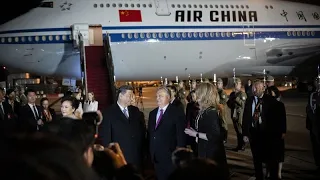 Megérkezett Budapestre a kínai elnök