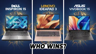 Dell inspiron 15 vs Lenovo Ideapad 3 vs Asus Vivobook 15 (2024) - Which Is The Best Laptop of 2024?