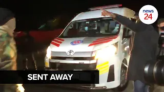 WATCH | Ambulance barred from entering Nkandla as arrest deadline looms