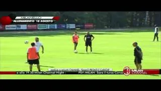 Milanello Allenamento 18-08-2013 Part 2