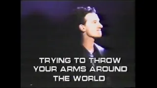 U2 Tryin' to Throw Your Arms Around the World MOST FUN VERSION (live 5-31-92 London Zoo TV Tour)