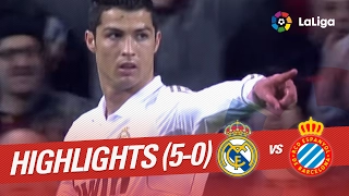 Highlights Real Madrid vs RCD Espanyol (5-0) 2011/2012