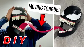 How to make a VENOM mask! - DIY Let There Be Carnage