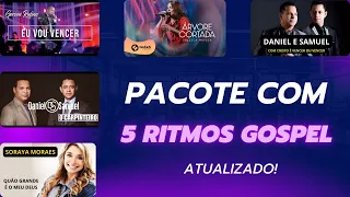 PACOTE COM 5 RITMOS GOSPEL ATUALIZADO 2023 | RITMOS GOSPEL PARA TECLADO YAMAHA