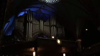 Notre Dame Pipe Organ Festival Performance Ending