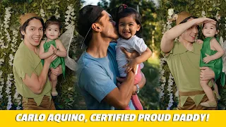 Carlo Aquino, certified proud daddy! | Star Magic Inside News