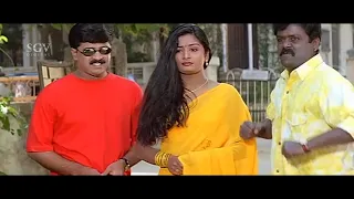 Umashree Hit Husband for bringing girl to home | Comedy Scene | Yarige Salutthe Sambala