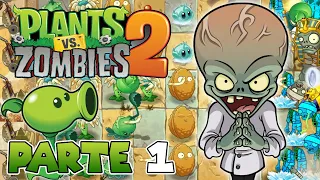 PRIMERA HORA DE JUEGO | PARTE #1 | PLANTS VS ZOMBIES 2