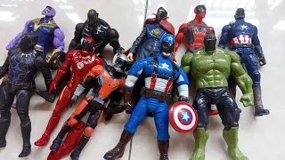 Marvel Avengers Collection ASMR, Marvel Spiderman Collection ASMR, Marvel Hulk Collection ASMR Toys