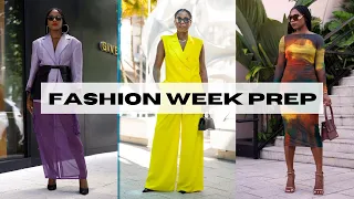 VLOG! PREPARING FOR FASHION WEEK: HOW TO GO, LUXURY OUTLET SHOPPING & STYLING OUTFITS! MONROE STEELE