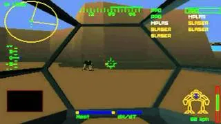 Mechwarrior 2: DOS Gameplay (001)