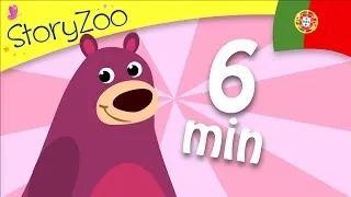 Portuguese compilation BEAR • 6 minutes • Childrens First Words • Portuguese