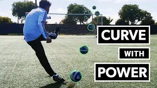 How To Curve The Ball With POWER | 5 EASY Steps!