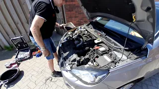 How to do a full maintenance service peugeot 308 SW 2014 1 6 BleuHDI