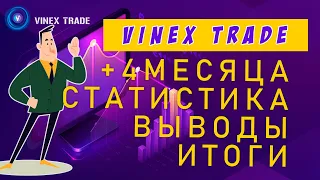 Vinex Trade все как есть в реальном кабинете.