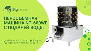 Обзор. Перосъёмная машина NT-600WF c подачей воды