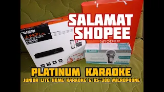 Salamat Shopee: Platinum Karaoke Junior Light and KS-3000