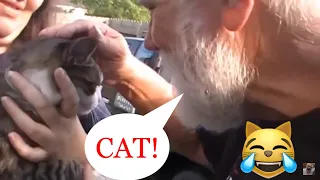 AGP Angry Grandpa says KITTY/CATS